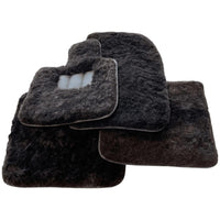 Various Colors of Sheepskin Floor Mats Tailored for the Lexus LX 470 (1998-2006) - AutoWin