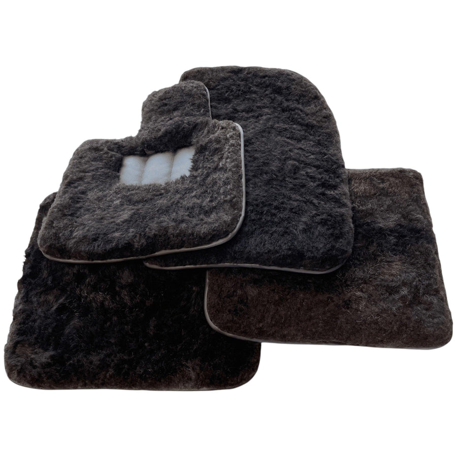 Various Colors of Sheepskin Floor Mats Tailored for the Lexus SC 430 (2001-2010) - AutoWin
