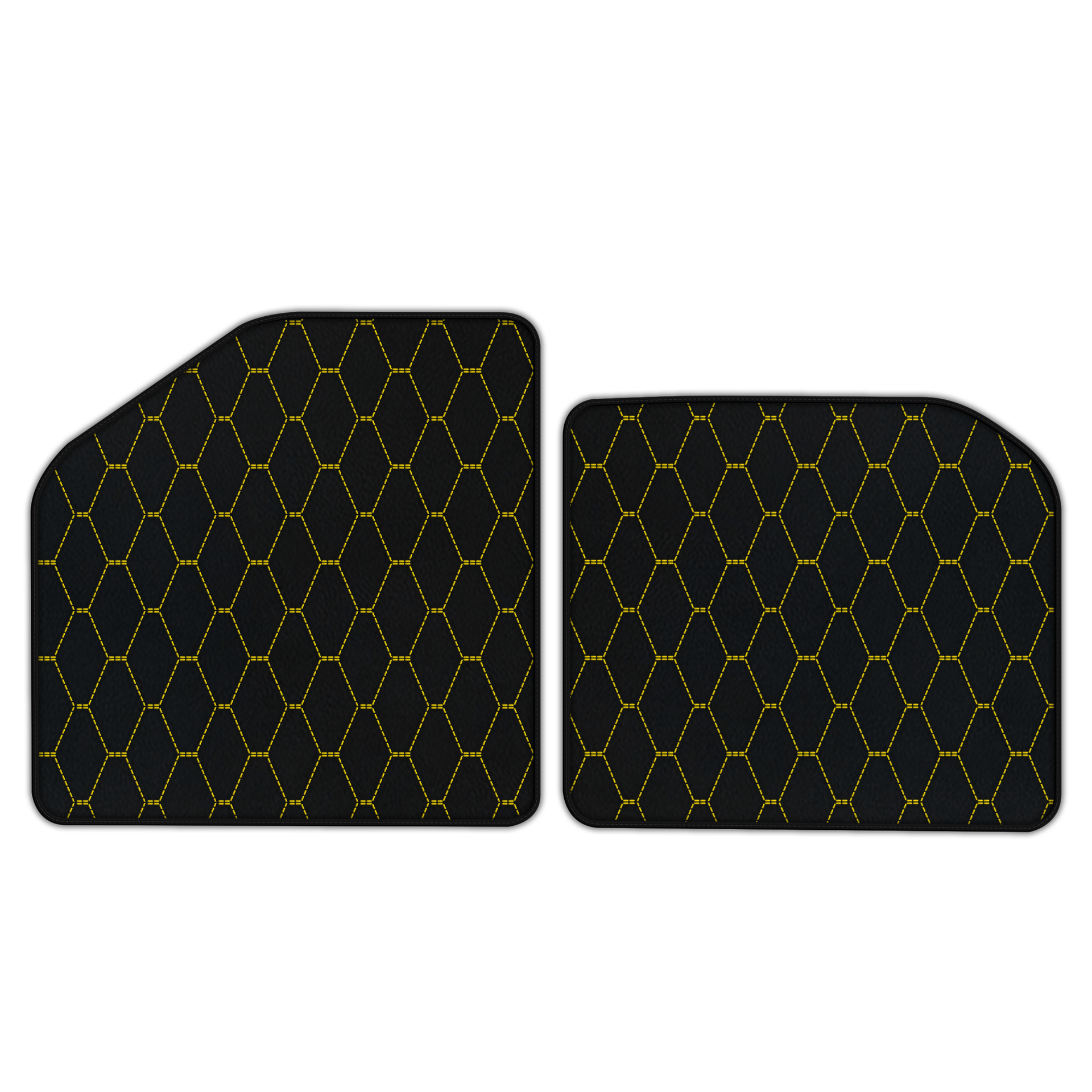 Customizable Leather Porsche Carrera GT Floor Mats | Luxury Upgrade