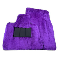 Violet Sheepskin Floor Mats for Rolls-Royce Ghost Series II (2021-2024) - AutoWin