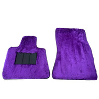 Violet Sheepskin Floor Mats for Rolls-Royce Ghost Series II (2021-2024) - AutoWin