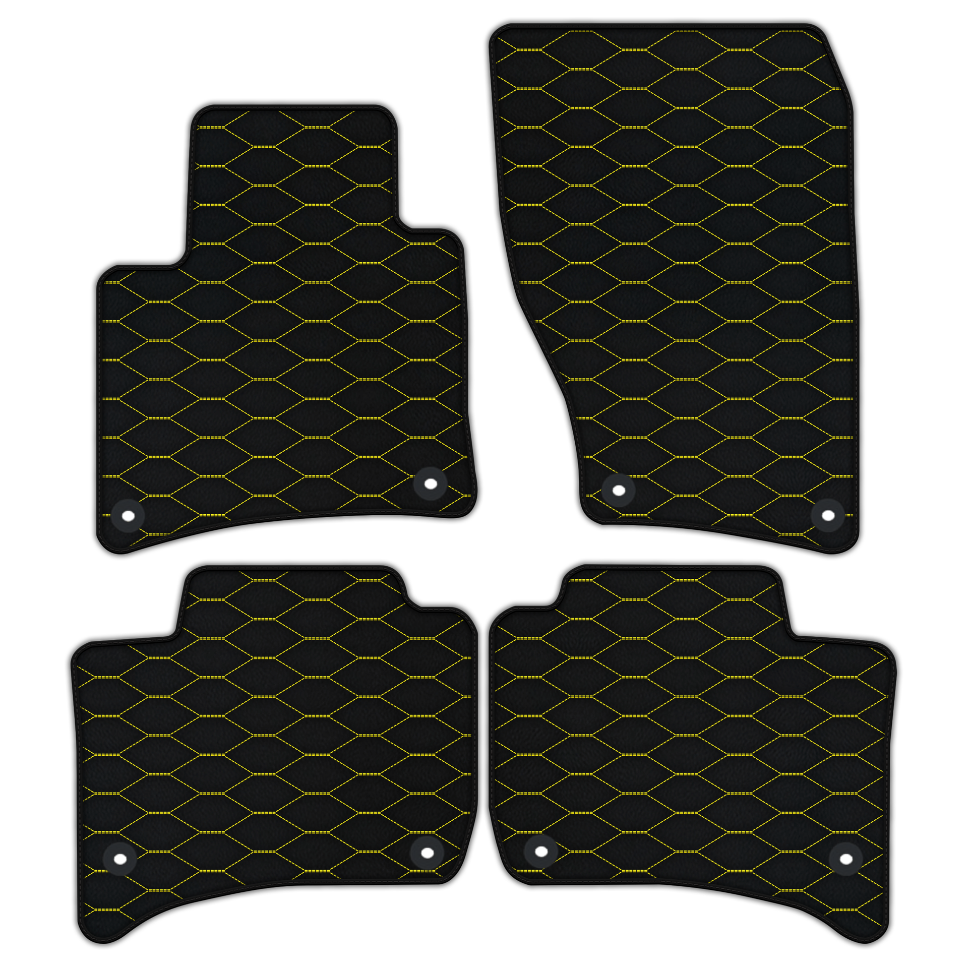 Premium Custom Leather Floor Mats for Porsche Cayenne (2010-2018)