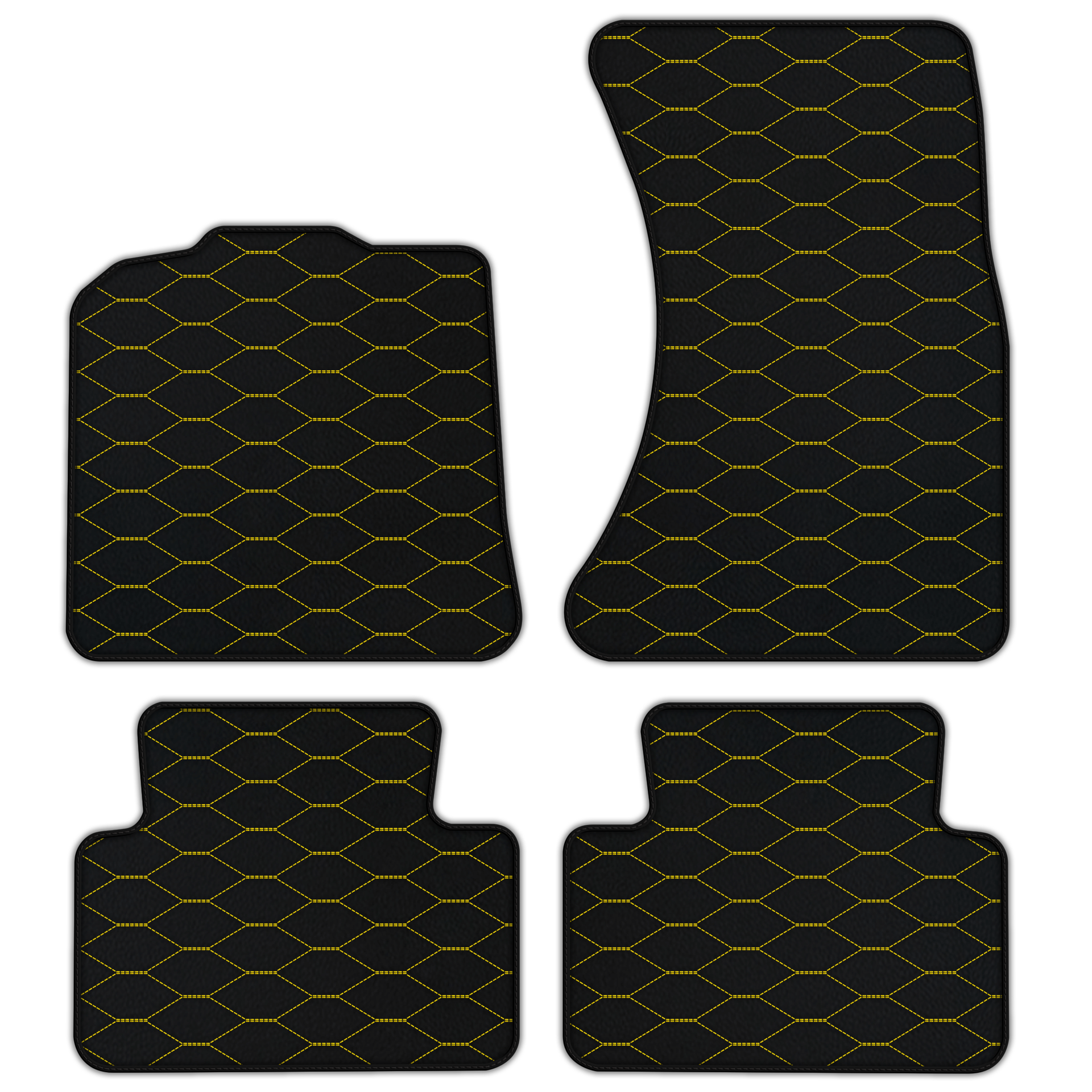 Customizable Leather Floor Mats for Porsche Macan (2014-2023)