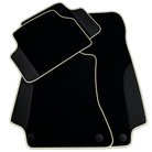 Customizable Black Floor Mats For Mercedes Benz E-Class W212 Sedan (2009-2013)