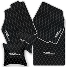 Premium Black Leather Floor Mats for Ferrari 296 GTS (2022-2025)