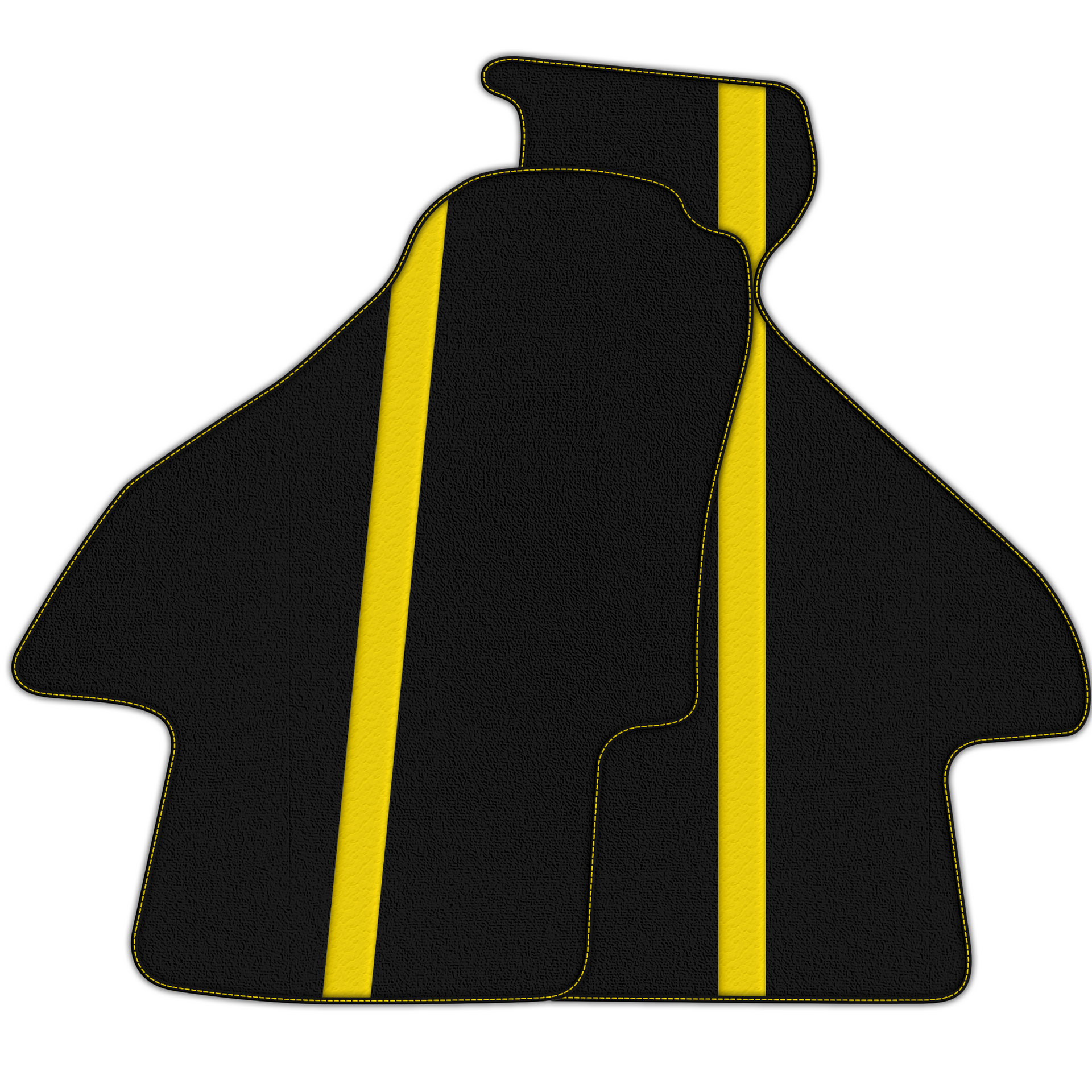 Stylish Premium Black Floor Mats for Ferrari Mondial (1980-1993)