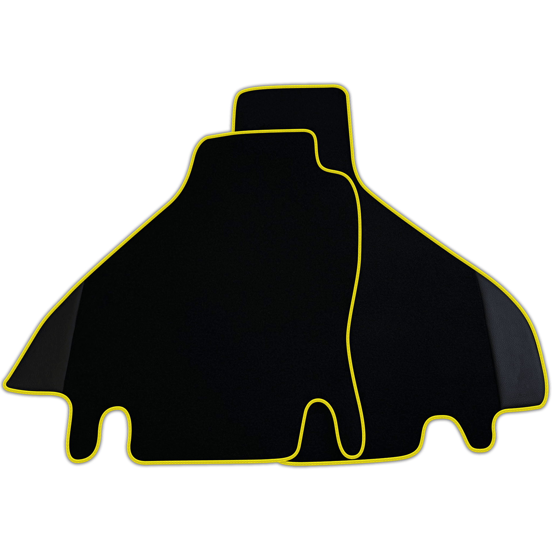 Custom Floor Mats for Ferrari Testarossa (1984–1996) with Leather