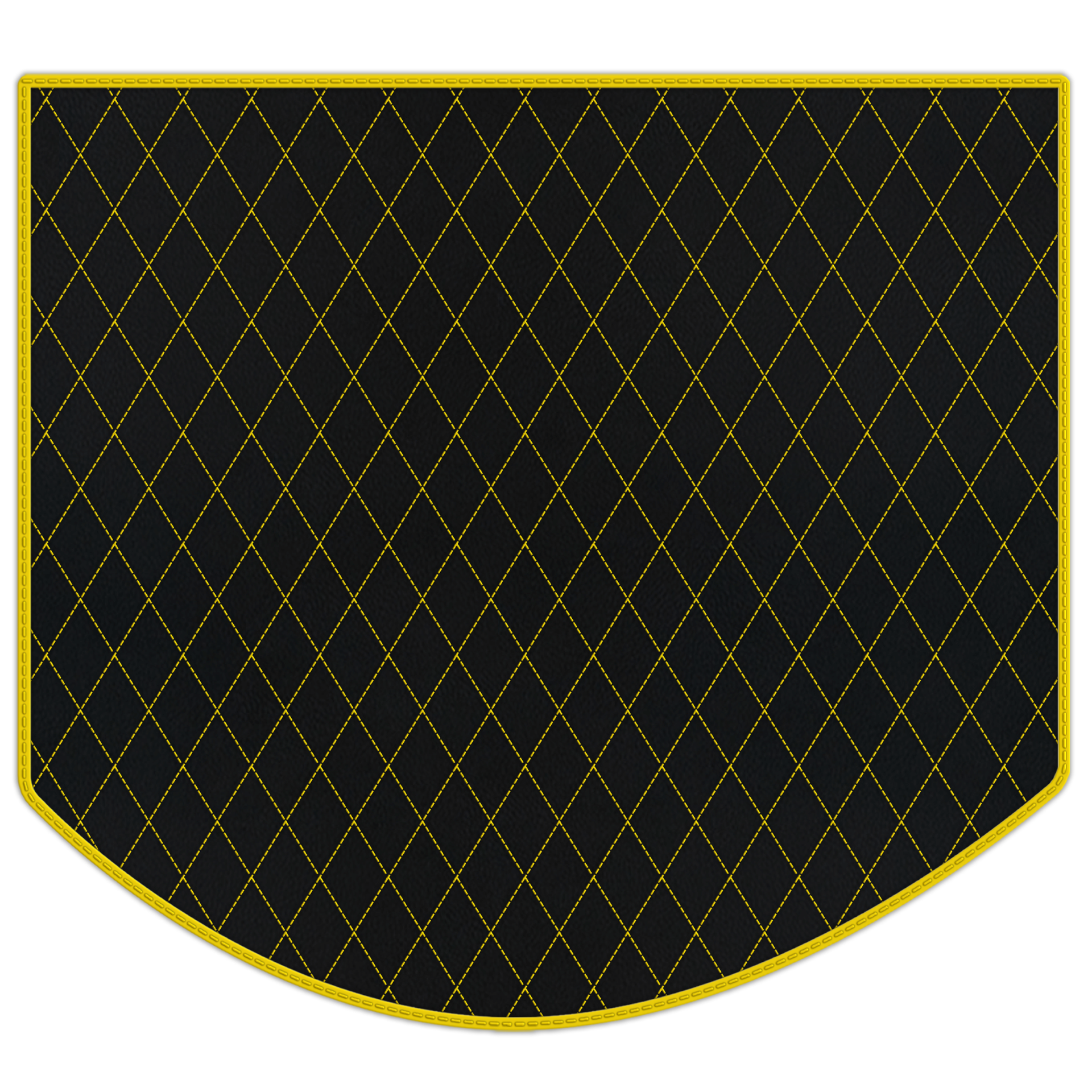 Premium Black Leather Floor Mats for Ferrari Mondial (1983-1993)