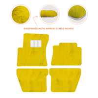 Premium Sheepskin Floor Mats for Bentley Flying Spur (2019-2023)