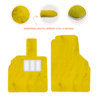 Premium Sheepskin Floor Mats for Lamborghini Aventador (2012-2022)