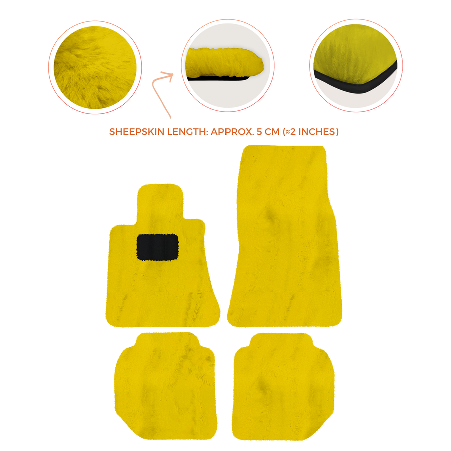 Luxury Sheepskin Floor Mats for Rolls-Royce Ghost Series I (2010-2014)