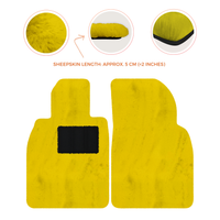 Deluxe Luxury Sheepskin Floor Mats for Porsche 911 SC (1978-1984)