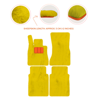 Luxury Sheepskin Floor Mats for Mercedes-Benz G-Class W463 (2018-2023)