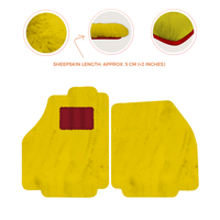 Premium Sheepskin Floor Mats for Ferrari 488 Spider (2016-2022)