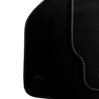 Alcantara Black Floor Mats For Ferrari 458 GT2 (2012-2015)