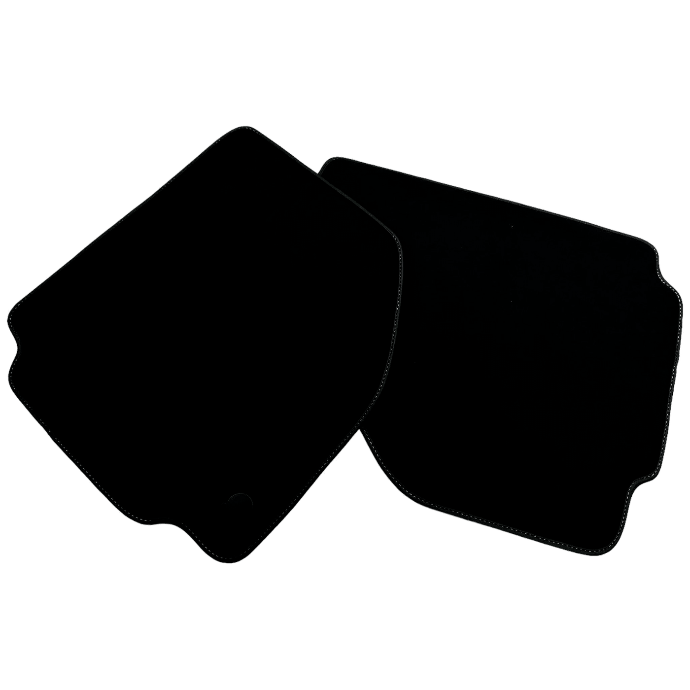 Alcantara Black Floor Mats For Ferrari 488 Pista Spider (2019-2021)