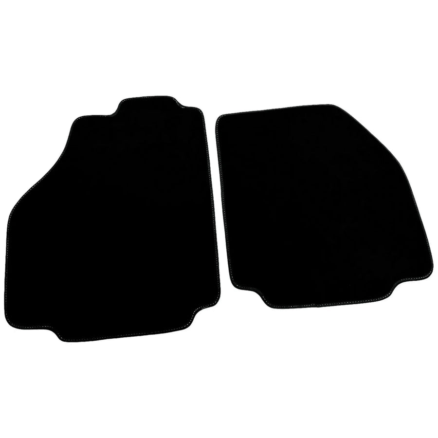 Alcantara Black Floor Mats For Ferrari 488 Pista Spider (2019-2021)
