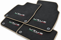 Alcantara Floor Mats For Lamborghini Urus Beige trim