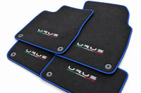 Alcantara Floor Mats For Lamborghini Urus Blue trim