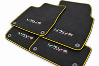Alcantara Floor Mats For Lamborghini Urus Yellow trim