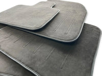 Alcantara Floor Mats For Rolls Royce Black Badge Phantom VIII (2017-2024) - AutoWin