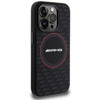 AMG Silicone Carbon Pattern MagSafe Hardcase for iPhone 15 Pro Max 6.7" - AutoWin