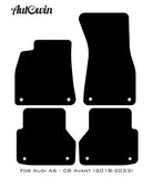 Beige Floor Mats for A6 - C8 Avant (2018-2023) | ER56 Design - AutoWin