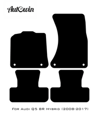 Beige Floor Mats for Audi Q5 8R Hybrid (2008-2017) | ER56 Design - AutoWin