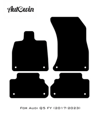Beige Floor Mats for Audi Q5 FY (2017-2023) | ER56 Design - AutoWin