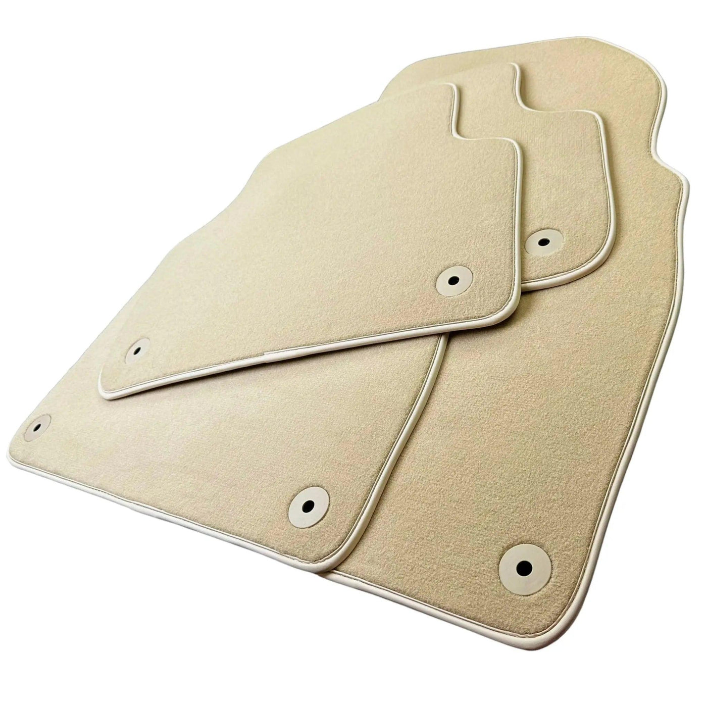 Beige Floor Mats For Bentley Bentayga (2015-2023) - AutoWin