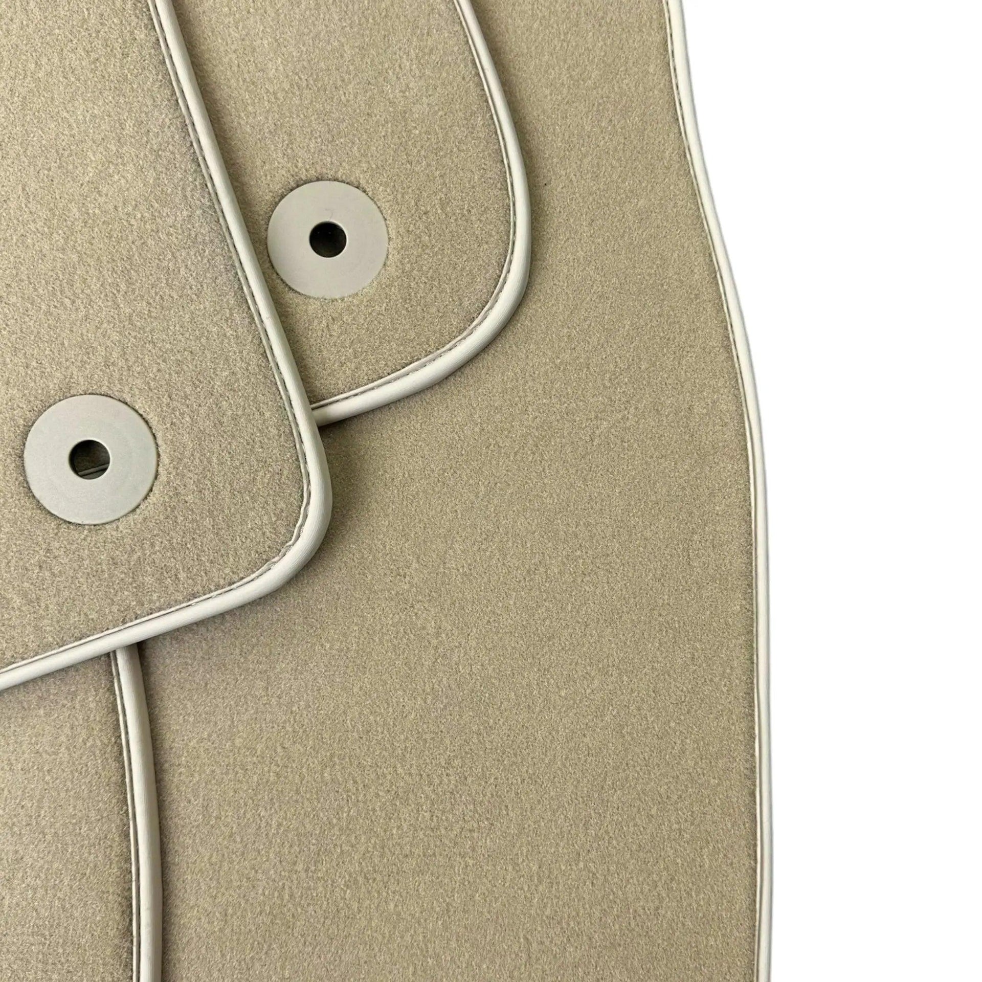 Beige Floor Mats For Bentley Bentayga (2015-2023) - AutoWin