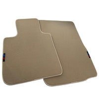 Beige Floor Mats For BMW Z4 Series E86 Coupe (2003-2008) With M Package - AutoWin