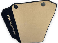 Beige Floor Mats For Ferrari 812 Superfast With Alcantara Leather - AutoWin