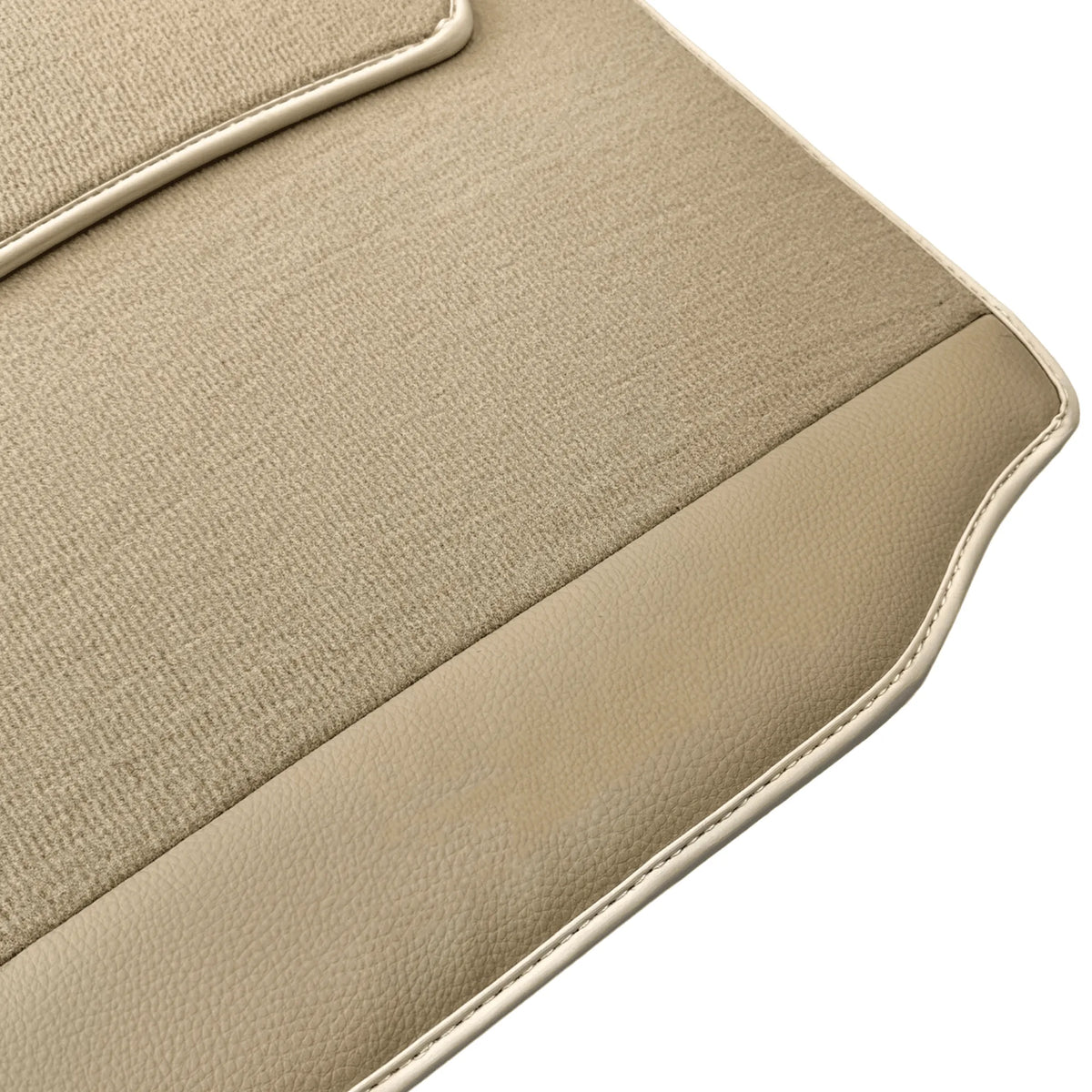 Beige Floor Mats for Ferrari California (2008-2014) with Beige Leather - AutoWin