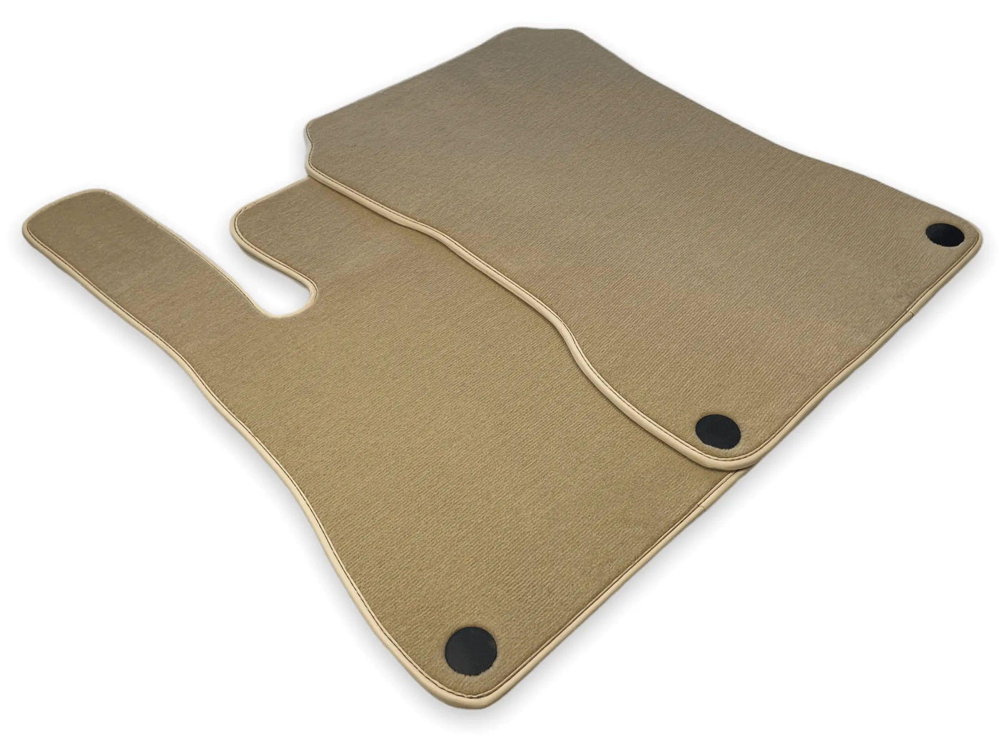 Beige Floor Mats For Mercedes-Benz SLC R172 (2016-2023) - AutoWin