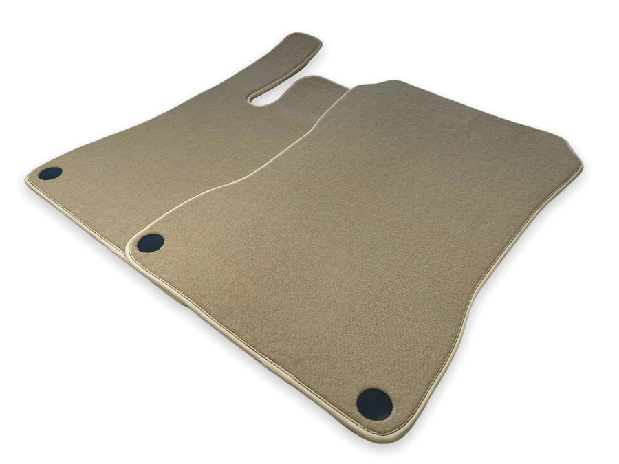 Beige Floor Mats For Mercedes-Benz SLK R170 (2000-2004) - AutoWin