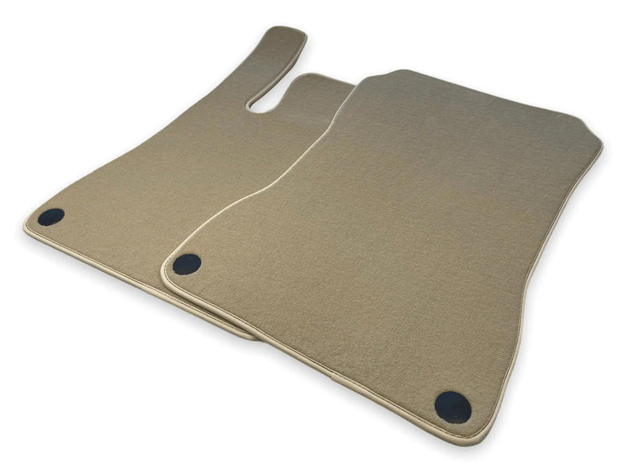 Beige Floor Mats For Mercedes-Benz SLK R170 (2000-2004) - AutoWin