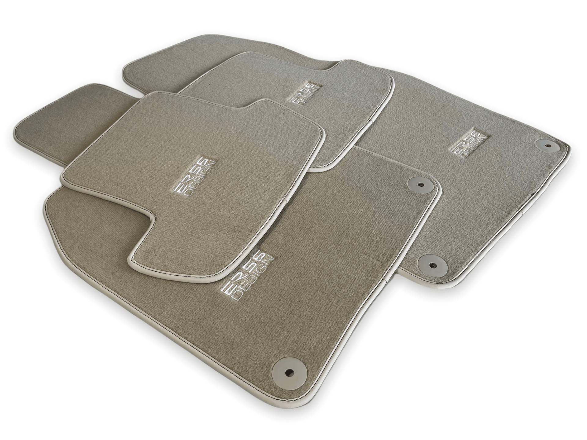 Beige Floor Mats for Porsche 911 - 991 (2012-2019) | ER56 Design - AutoWin