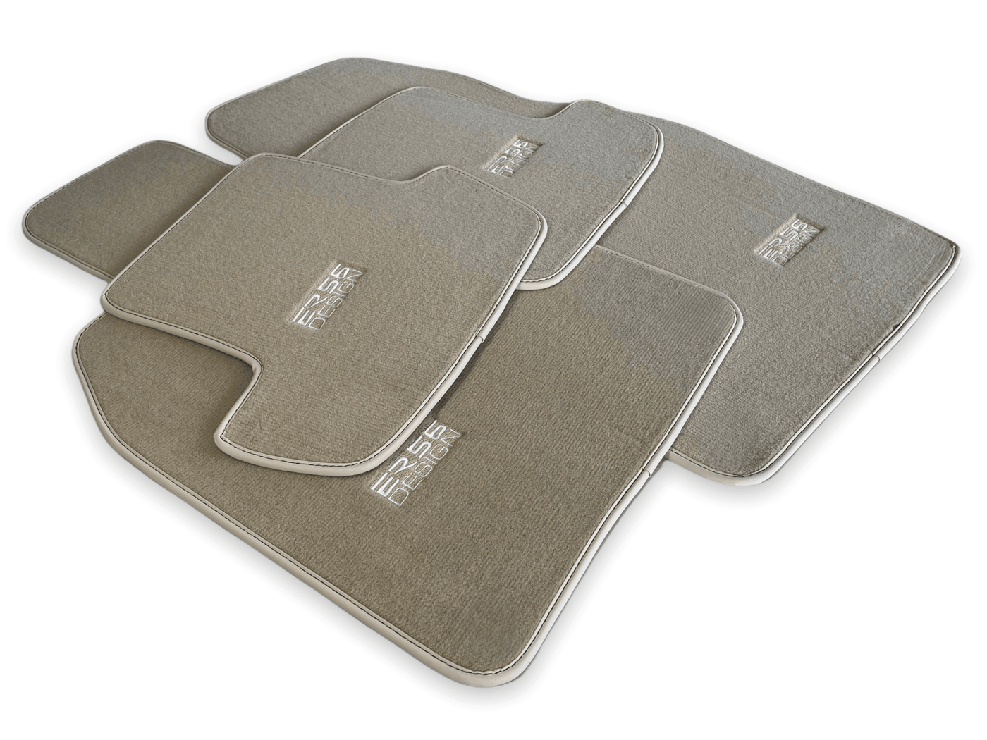 Beige Floor Mats for Porsche 911 - 997 (2004-2012) - AutoWin