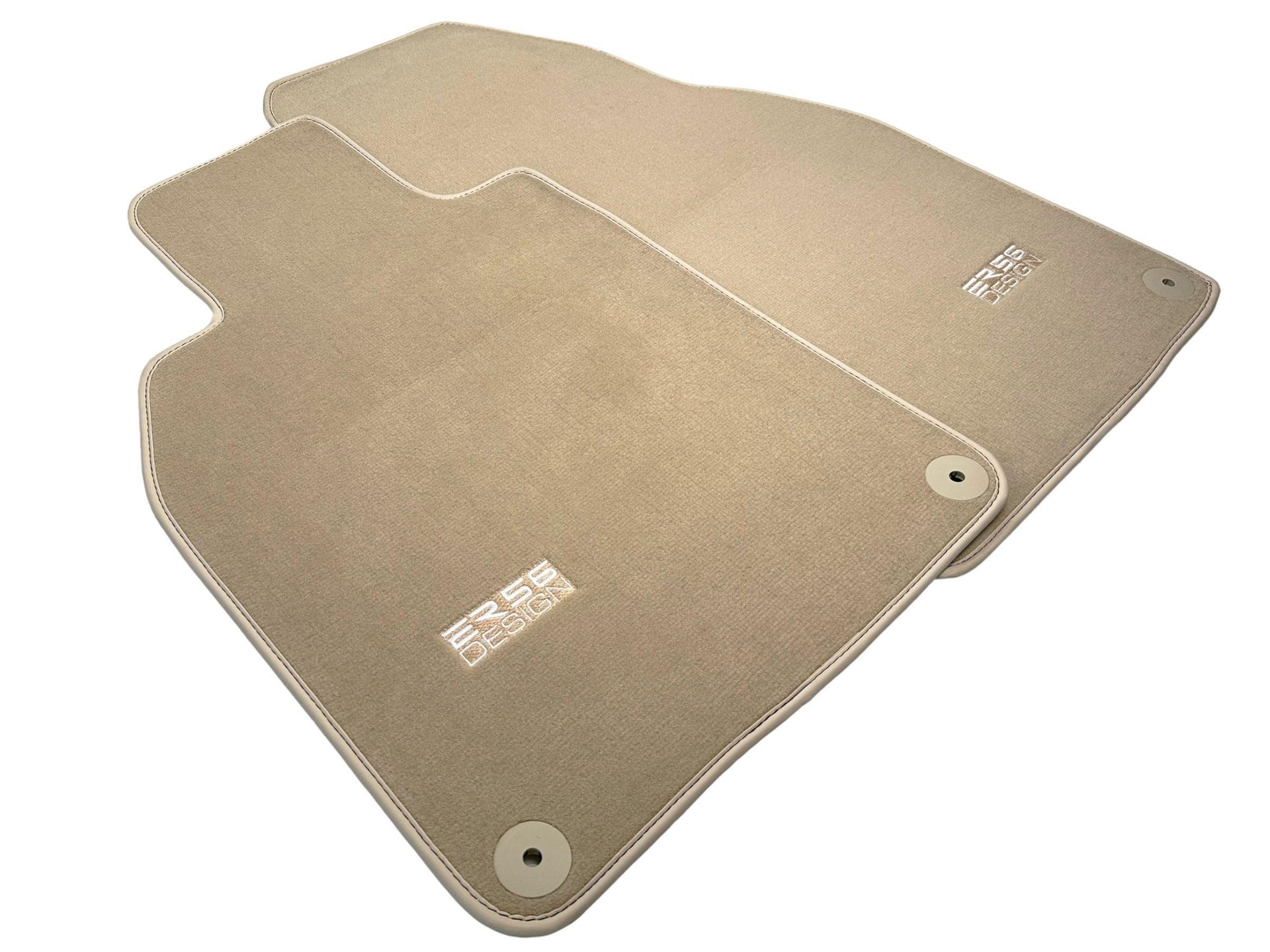 Beige Floor Mats for Porsche 981 Boxster (2013-2016) | Er56 Design - AutoWin
