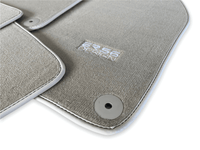 Beige Floor Mats for Porsche Cayenne (2003-2010) | ER56 Design - AutoWin