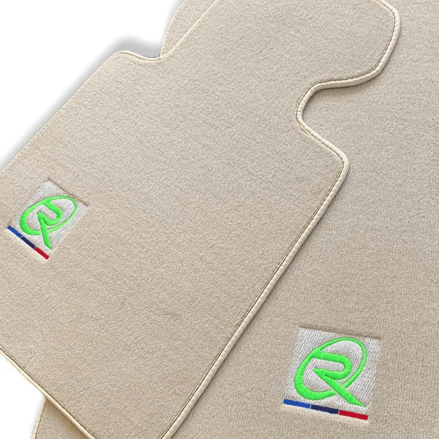 Beige Mats For BMW 5 Series E61 Wagon Tailored Set Perfect Fit - AutoWin