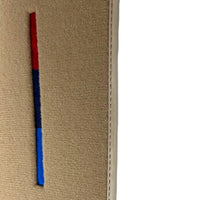 Beige Mats For BMW 7 Series E38 Long With M Package - AutoWin