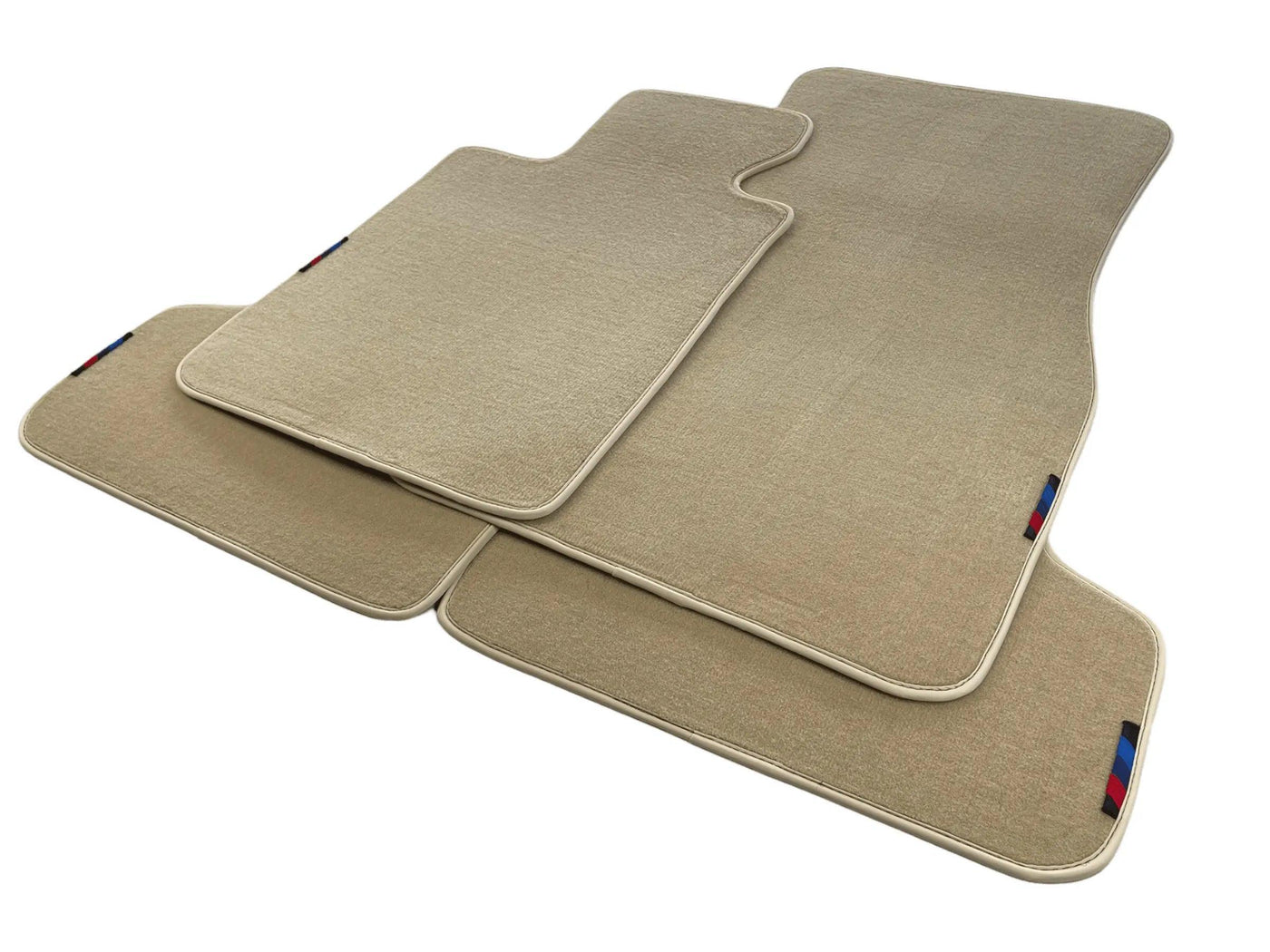 Beige Mats For BMW M4 G83 Convertible With M Package - AutoWin