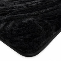 Customizable Black Sheepskin Trunk Floor Mat for Bentley Continental GTC (2006–2011)