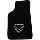 Black Floor Mats Beige Trim for Pontiac FireBird (1970-1981) Trans Am - AutoWin
