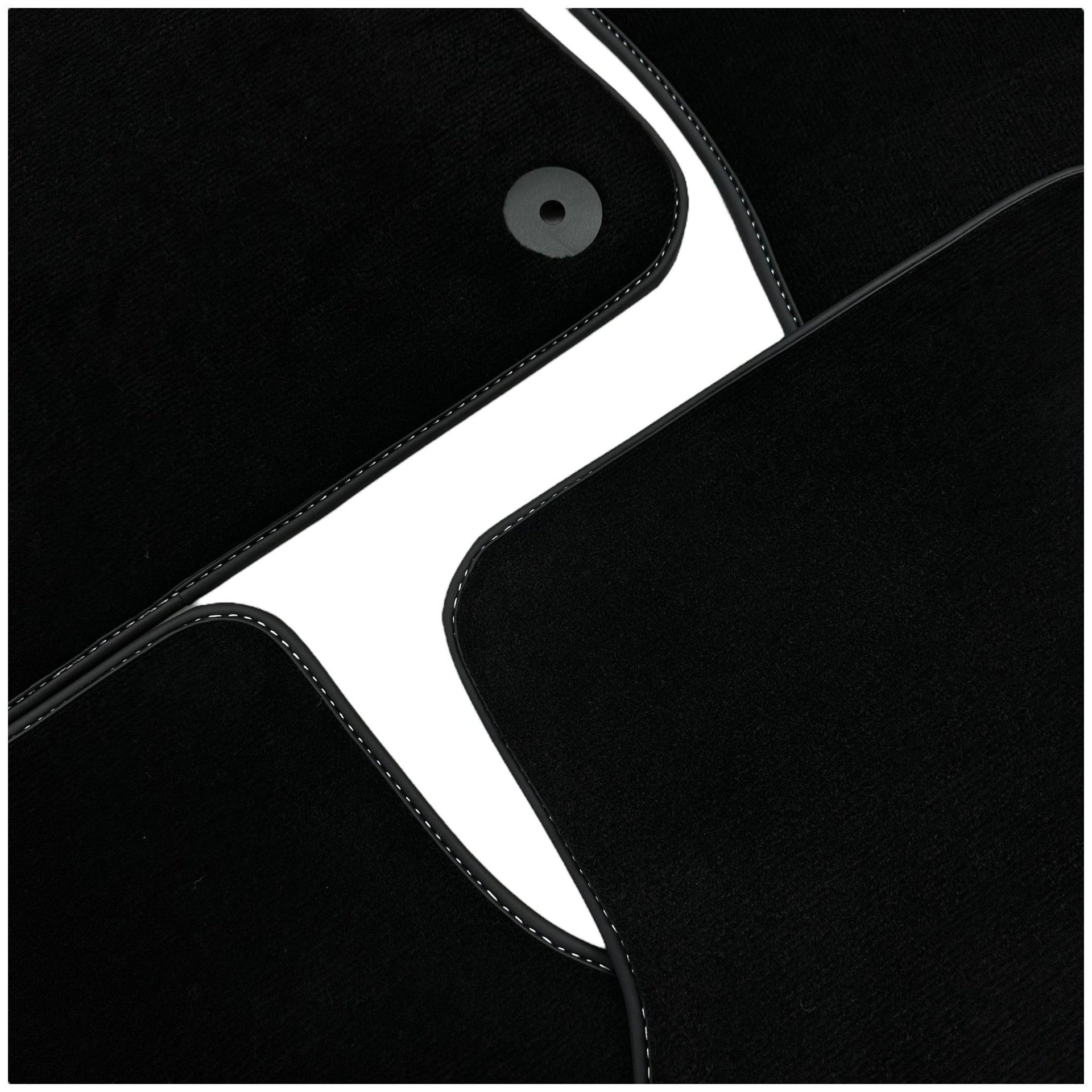 Black Floor Mats For A6 - C8 Sedan (2018-2023) - AutoWin