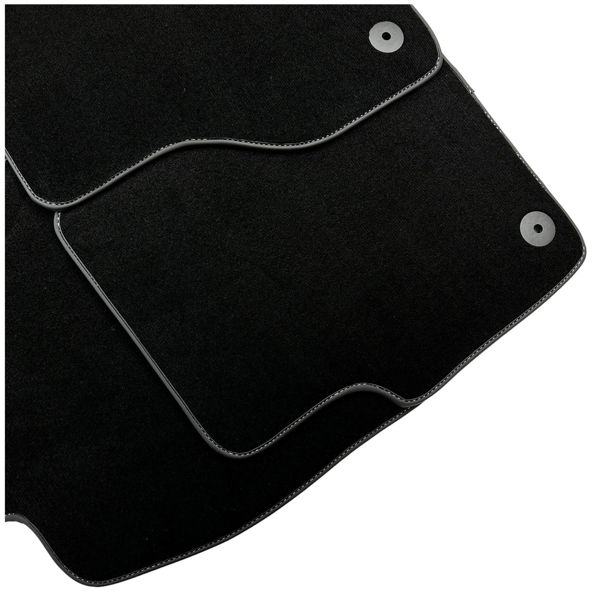 Black Floor Mats For A6 - C8 Sedan (2018-2023) - AutoWin