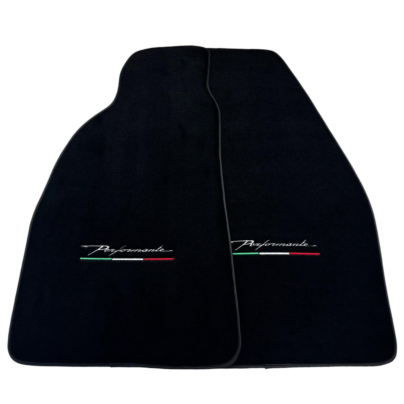 Black Floor Mats for Alfa Romeo Spider (1966-1993) Perfomante - AutoWin