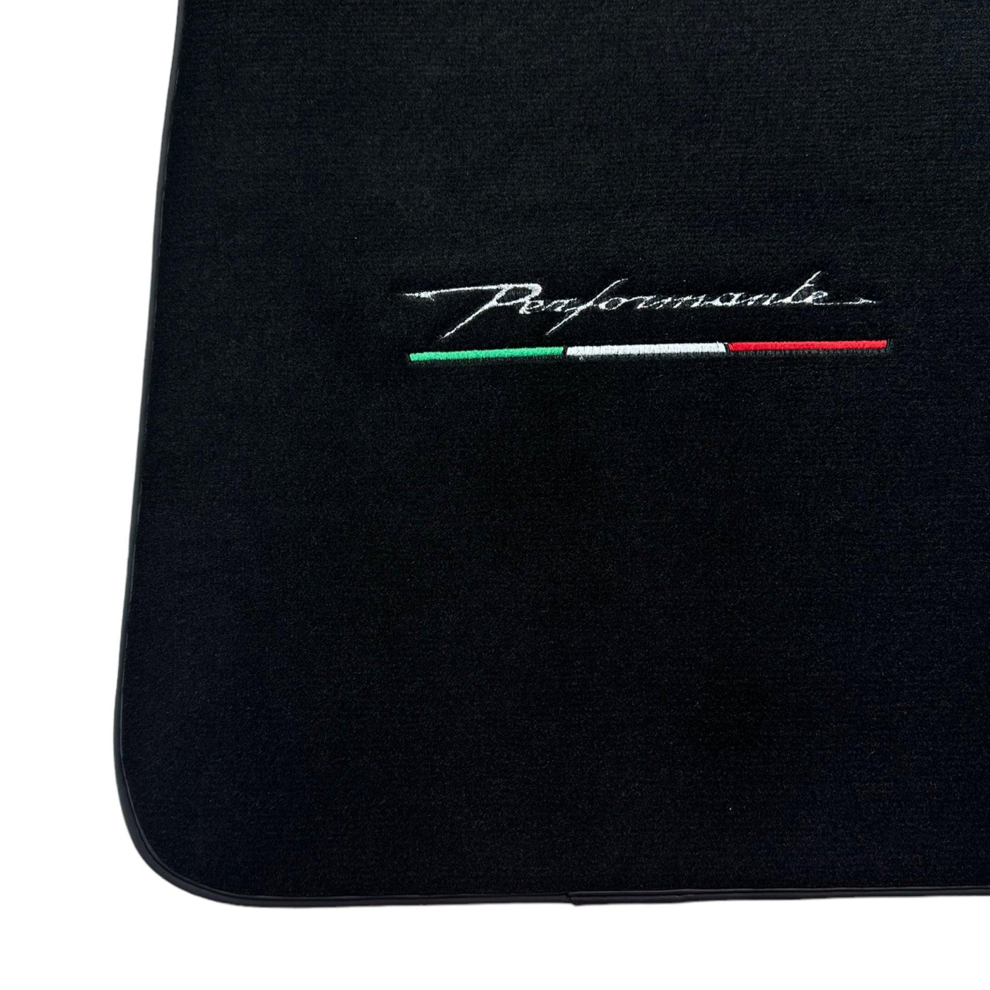 Black Floor Mats for Alfa Romeo Spider 916 (1994-2005) Perfomante - AutoWin